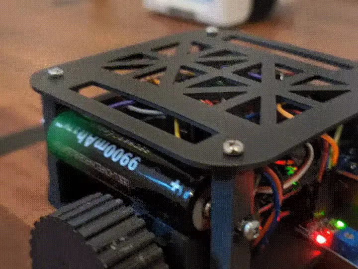 AI Robot from Scratch with Arduino UNO Q project cover